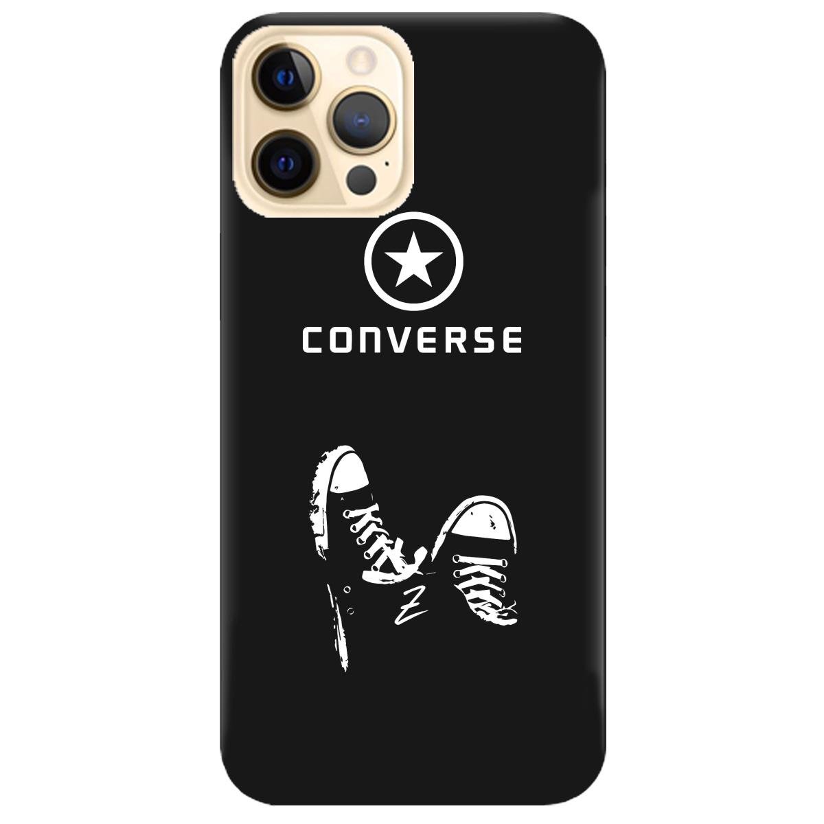 Силіконовий чохол Zorrov для Apple iPhone 12 Pro Max - Converse (14060050193088207)