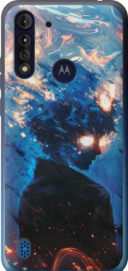 Чехол на Motorola G8 Power Lite Сатору Годжо (6129u-2032-42517)