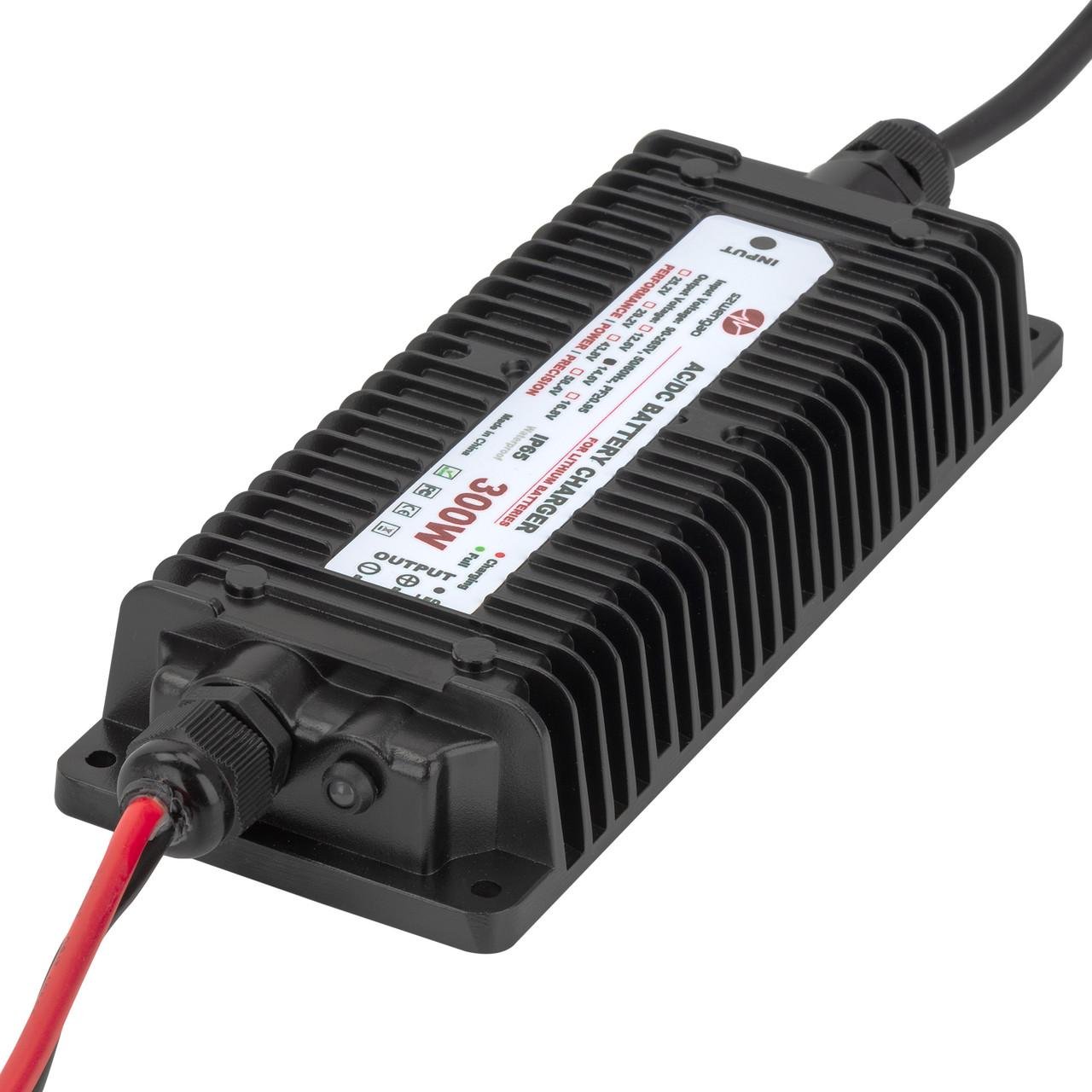 Зарядний пристрій WENGAO влагозахищений 29,2V 10A для літій-залізо-фосфатних акумуляторів - фото 3 Зарядний пристрій WENGAO влагозахищений 29,2V 10A для літій-залізо-фосфатних акумуляторів - фото 3