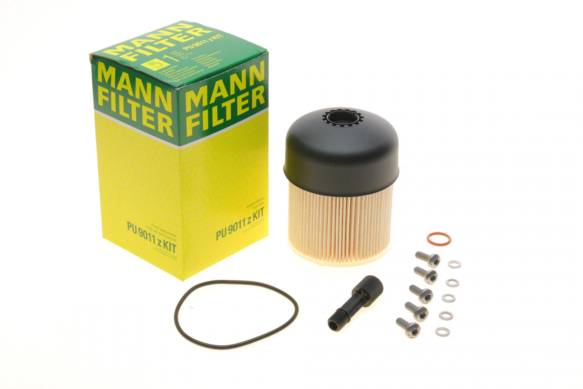 Фильтр топливный Mann-Filter для Renault Kangoo/Dokker/Duster/Logan 1,5dci 10- (PU 9011 Z KIT)