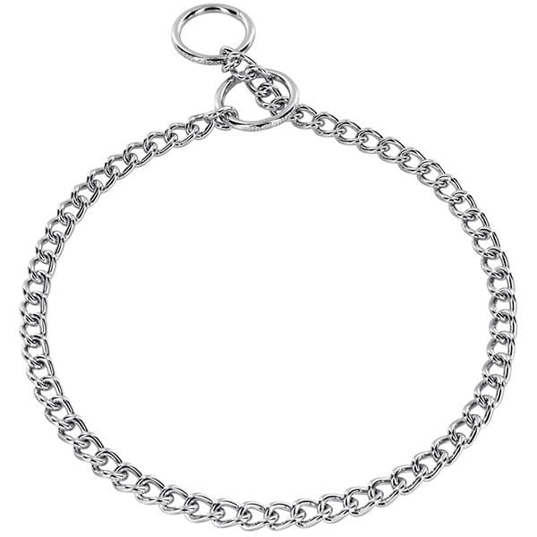 Ошейник для собак Sprenger Collar Round Narrow Link короткое круглое звено хромированная сталь (51012_055_02)