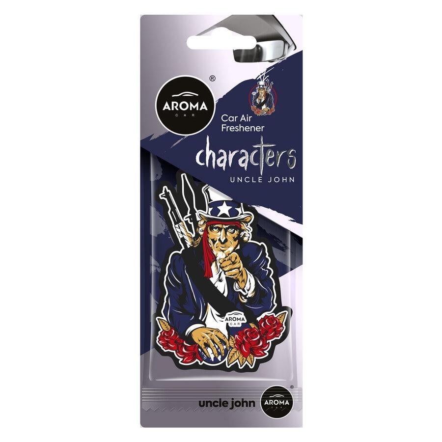Освіжувач сухий лист Aroma Characters Uncle John 12048 (578159)