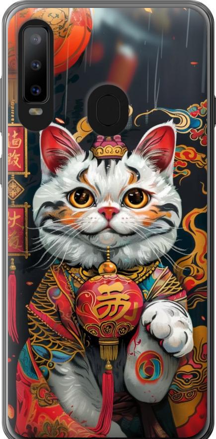 Чехол на Samsung Galaxy A8S China Cat v2 (6135u-1636-42517) Чехол на Samsung Galaxy A8S China Cat v2 (6135u-1636-42517)
