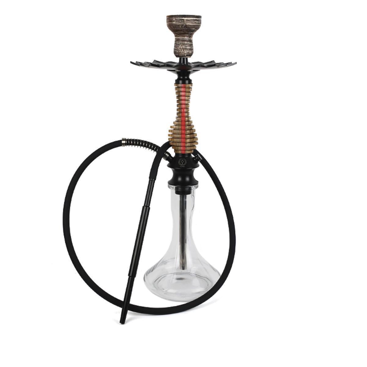Кальян Karma Hookah 3.0 Mini Line Red Craft Clear