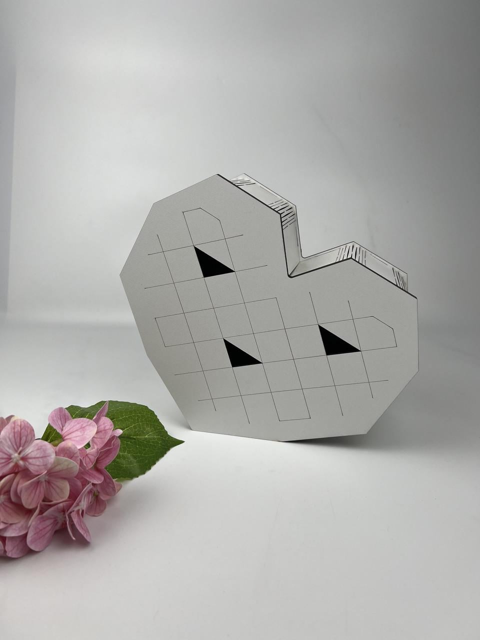 Коробка подарочная Boxiku Сердце из дерева 23х27х10,5 см