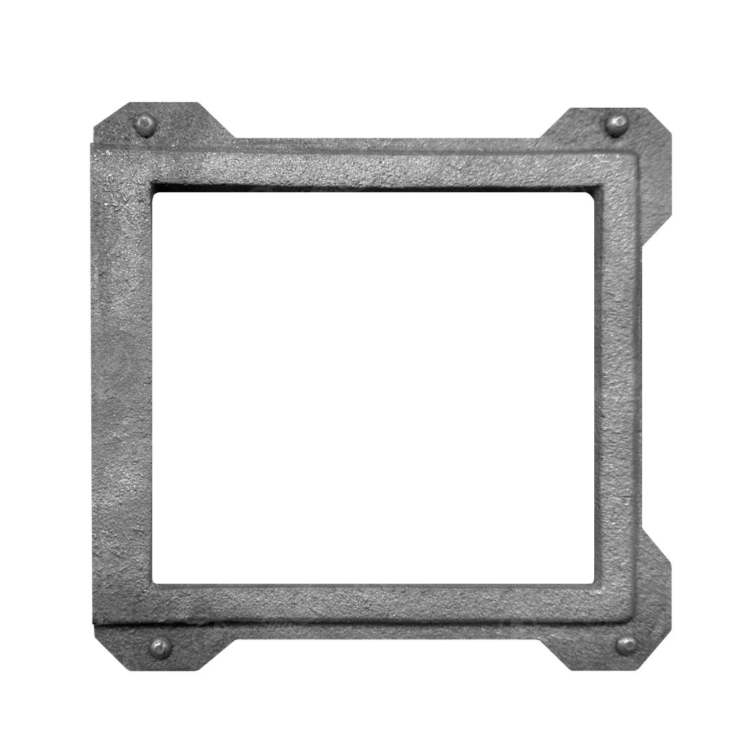 Задвижка шиберная чугунная для печи ГЛВТ малая 270x180 мм - фото 3 Задвижка шиберная чугунная для печи ГЛВТ малая 270x180 мм - фото 3