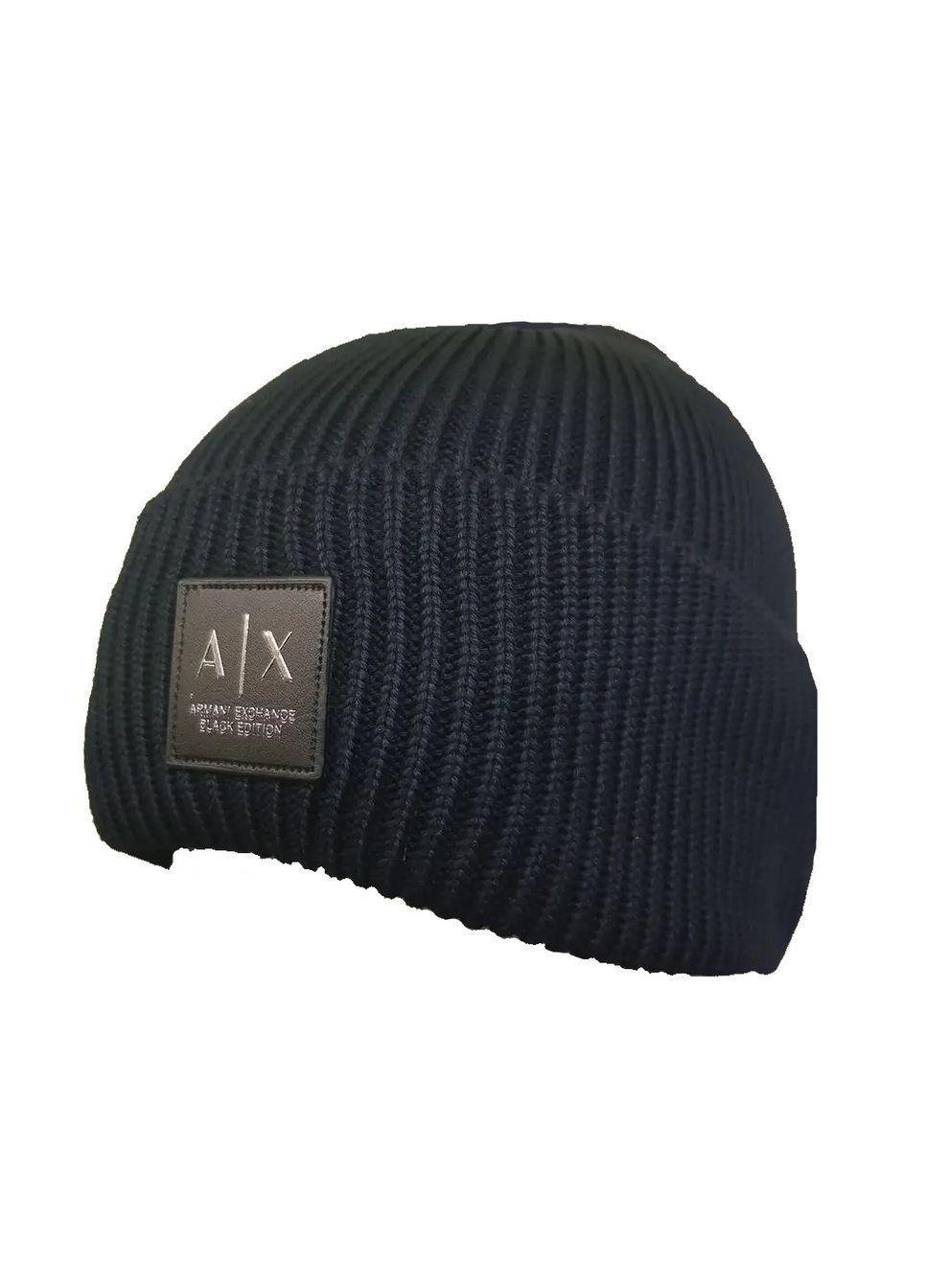 Шапка мужская Armani Exchange Edition AX-1809NB Black
