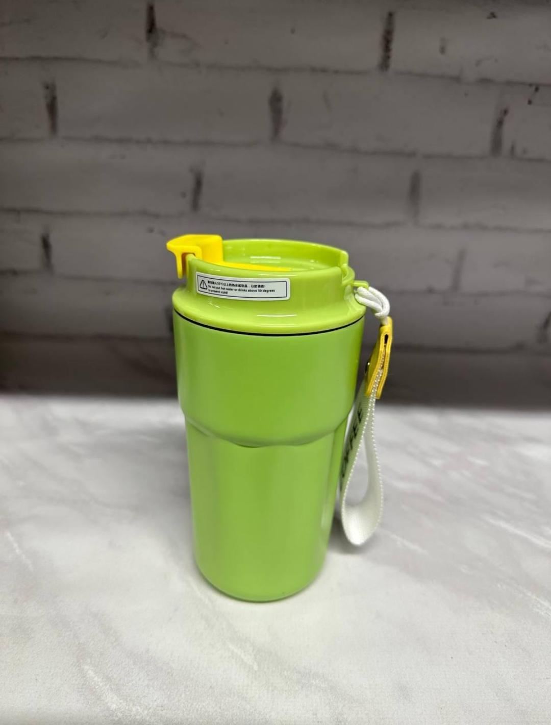 Термокружка Happy Life нержавеющая сталь 330 мл Зеленый (18005792) - фото 2 Термокружка Happy Life нержавеющая сталь 330 мл Зеленый (18005792) - фото 2