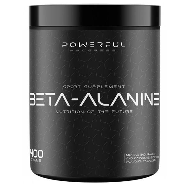 Бета-аланін для спорту Powerful Progress Beta-Alanine 400 г 160 порцій Raspberry (000022559)