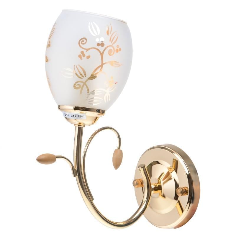 Бра настенное накладное LK-232W/1 E14 FG классическое (L53-048)