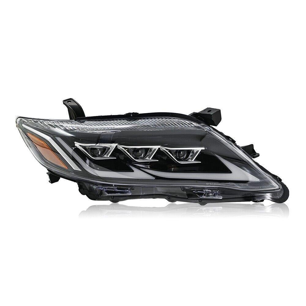 Фары передние GBT Lexus-design V2 для Toyota Camry 2006-2011 гг. поликарбонат 2 шт. Черный (151050)