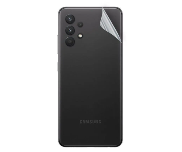 Противоударная гидрогелевая пленка Hydrogel Film для Samsung Galaxy A13 на заднюю панель, Transparent