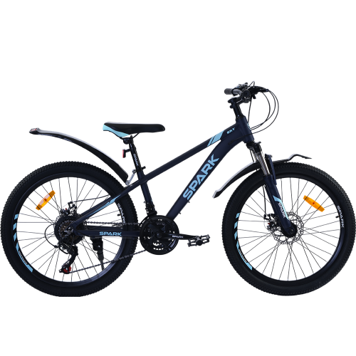 Велосипед Spark SKY колеса 24" алюминиевая рама 12" Темно-синий (000239185)