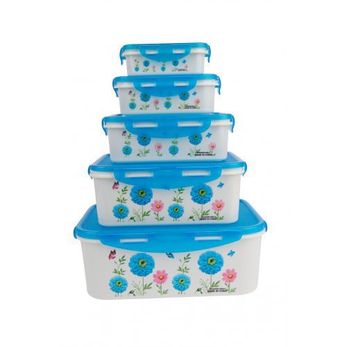 Набір контейнерів Unique UN-1514-5 Синій