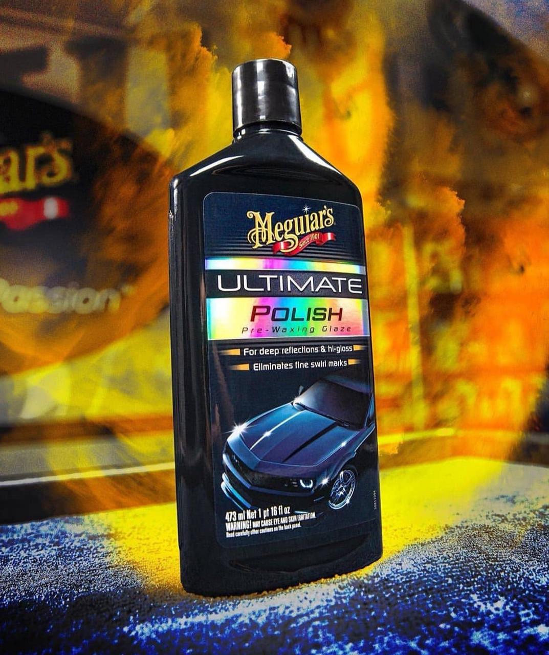 Полироль кузова Meguiar's Ultimate Polish Pre-Waxing Glaze 473 мл (G19216) - фото 4 Полироль кузова Meguiar's Ultimate Polish Pre-Waxing Glaze 473 мл (G19216) - фото 4