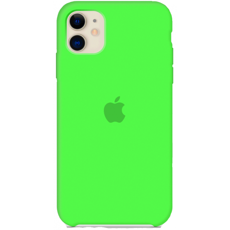 Чохол GoVern Silicone Case Full для Apple iPhone 11 Green