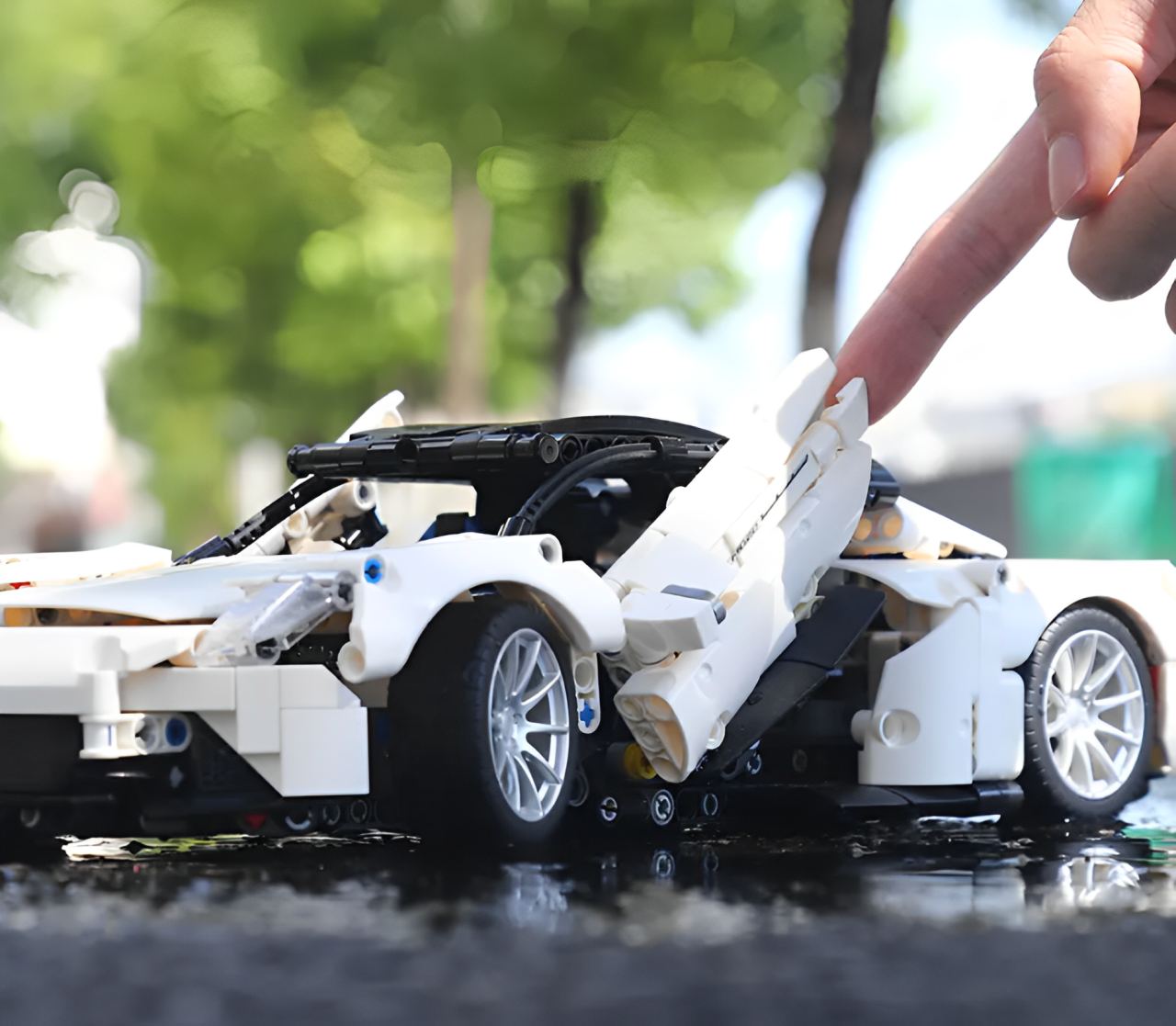 Конструктор детский MJI Maserati Машина гоночная для мальчика 1269 дет. (22792507) - фото 5 Конструктор детский MJI Maserati Машина гоночная для мальчика 1269 дет. (22792507) - фото 5