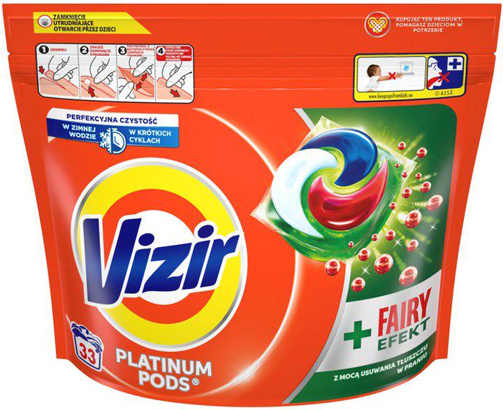 Капсули для прання Vizir Color + Fairy Efekt 33 шт. (13352514) Капсули для прання Vizir Color + Fairy Efekt 33 шт. (13352514)