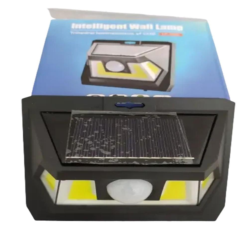 Ліхтар настінний Solar 1600-1622 Cob Led на сонячній батареї Чорний (COP1622I) - фото 3 Ліхтар настінний Solar 1600-1622 Cob Led на сонячній батареї Чорний (COP1622I) - фото 3