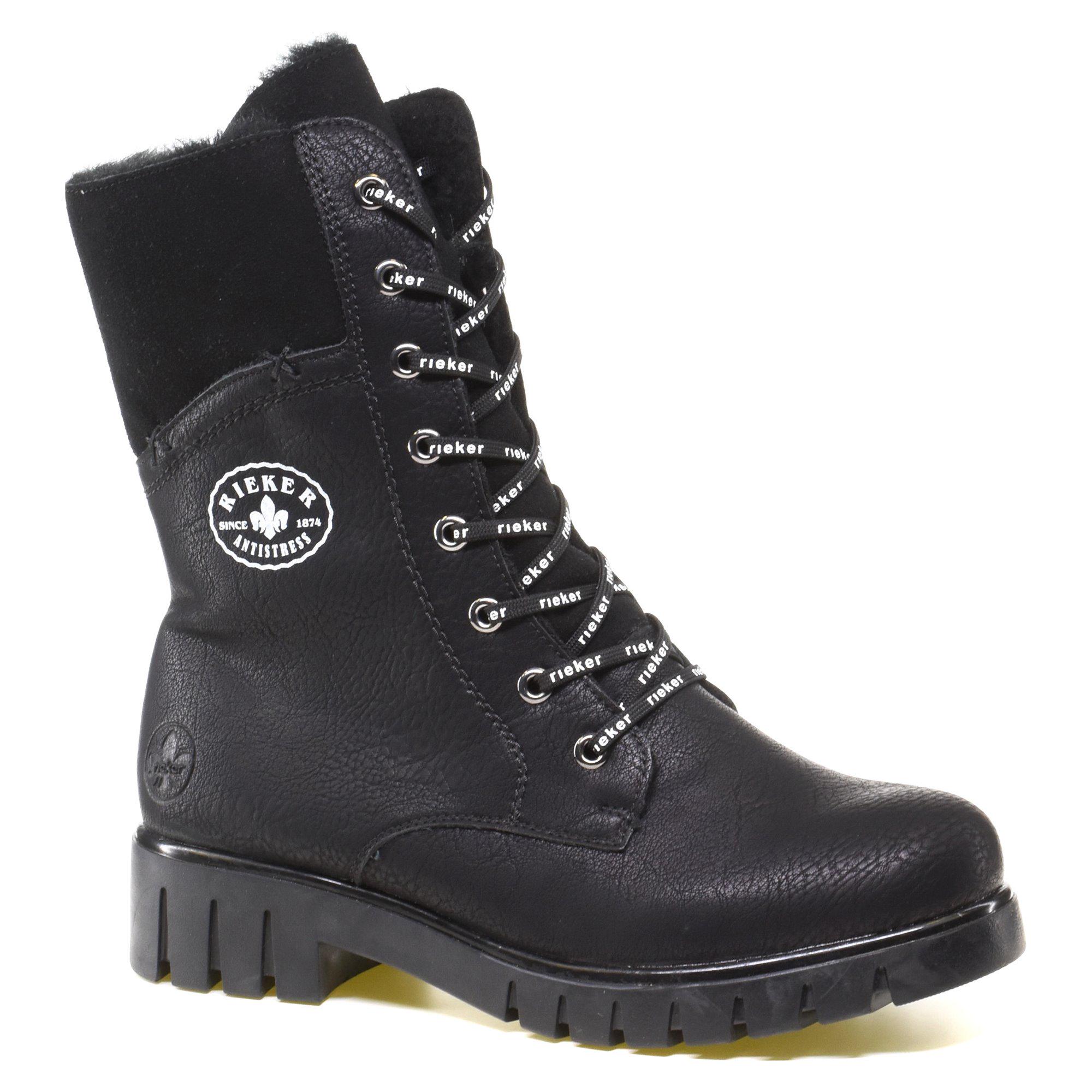 Ботинки зимние женские Rieker р. 40 Черный (013365-40)