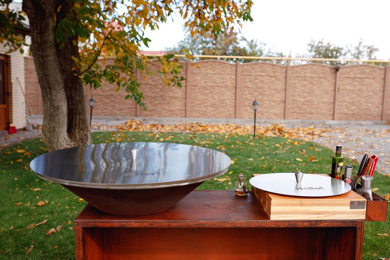 Гриль-мангал барбекю Smoke House Holla Grill Rust Wide (600001) - фото 8 Гриль-мангал барбекю Smoke House Holla Grill Rust Wide (600001) - фото 8