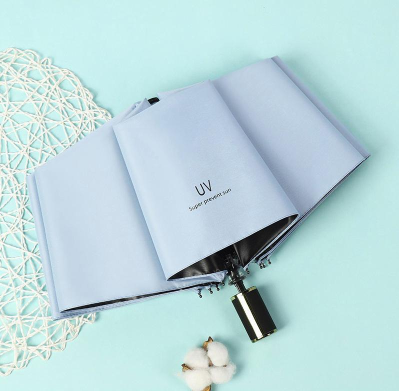 Парасоля складана 10084 98 см Блакитний (4548068) - фото 1 Парасоля складана 10084 98 см Блакитний (4548068) - фото 1