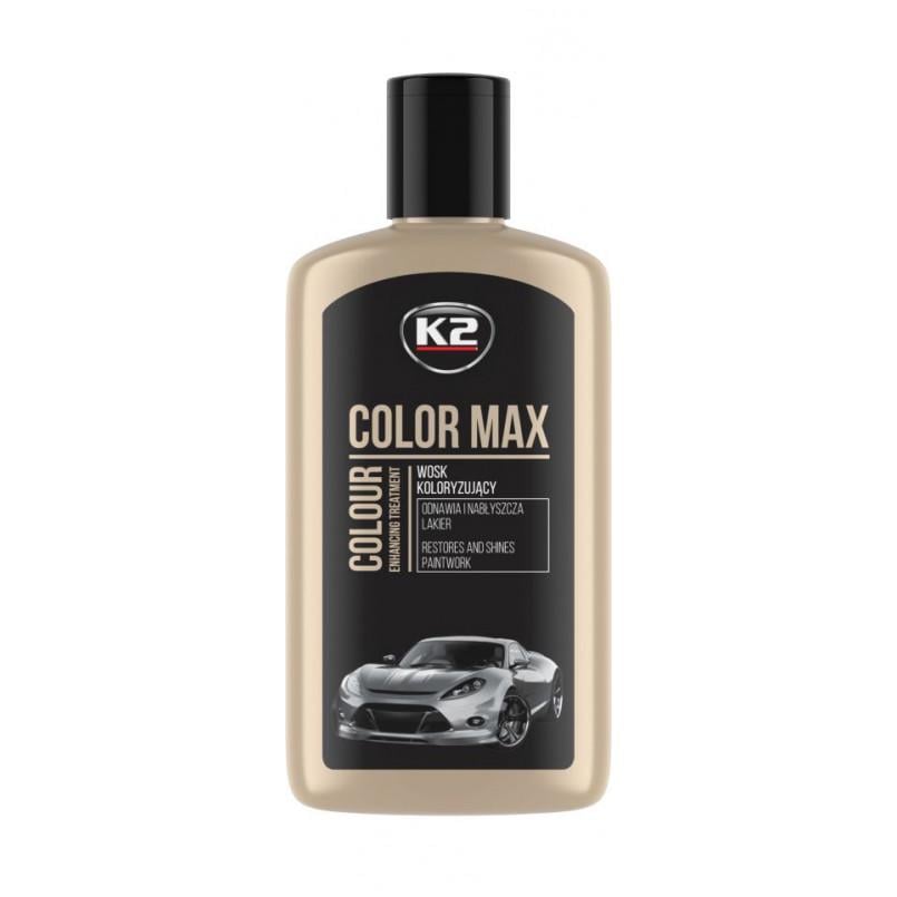 Поліроль K2 COLOR MAX 250 мл Чорний (K020CAN)