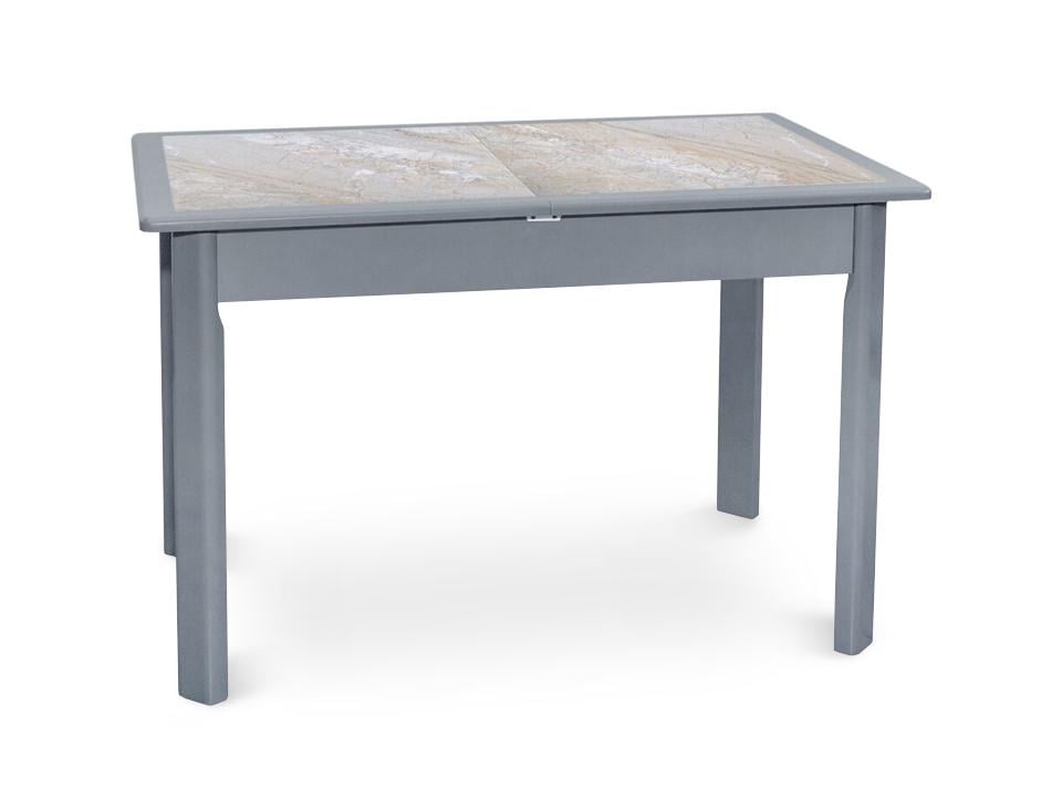 Стіл обідній МІРАЖ з керамічною стільницею розкладний Грей