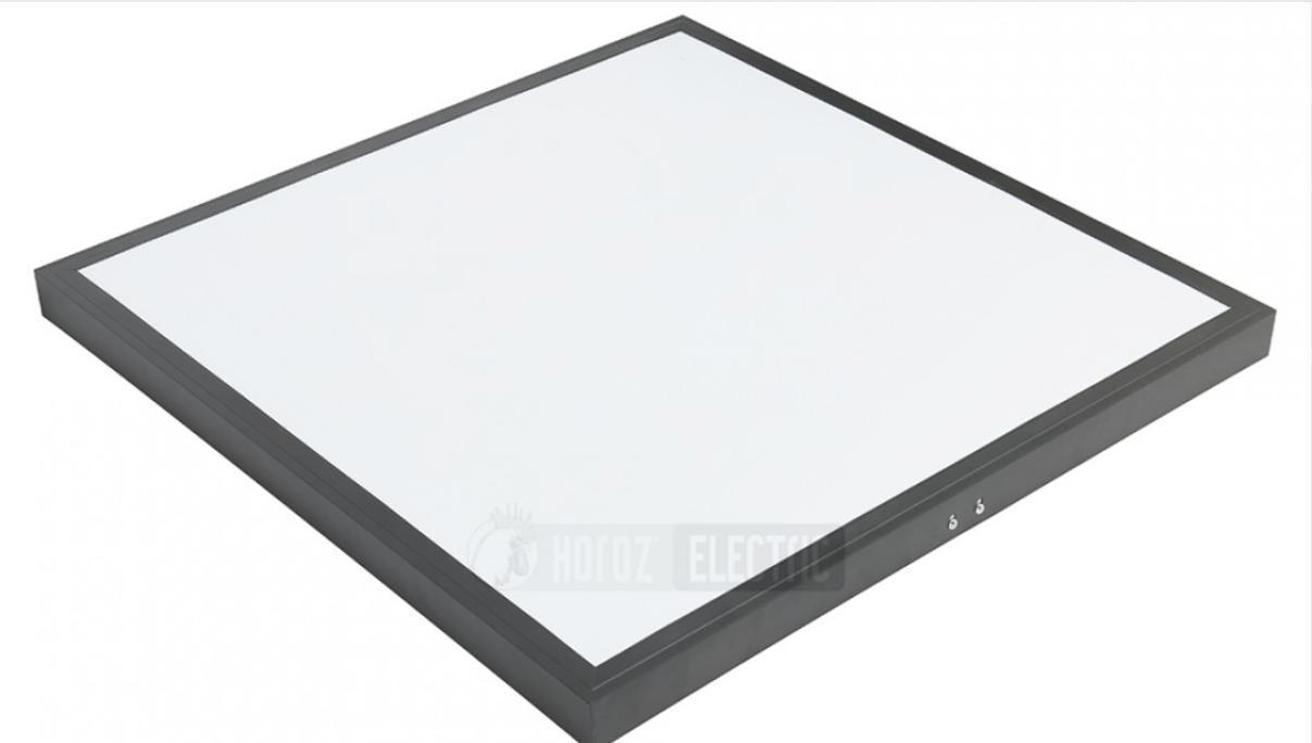 ᐉ Светильник накладной SMD LED PULSAR-48 600х600 48 W 6400 K Черный ...