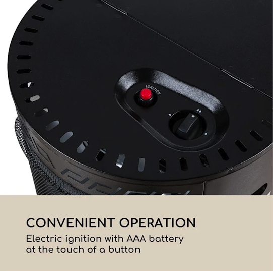 Газовый обогреватель Blumfeldt Bonaparte Fire 4200 Вт (10032817) - фото 5 Газовый обогреватель Blumfeldt Bonaparte Fire 4200 Вт (10032817) - фото 5