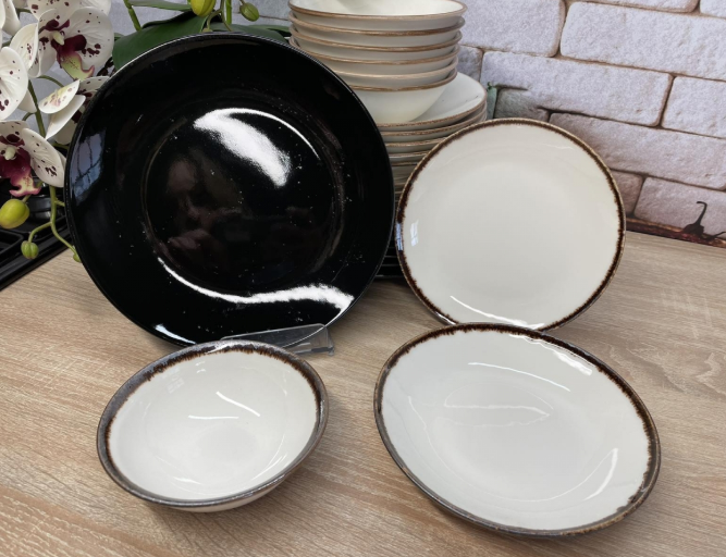 Столовый сервиз OMS TULU фарфор 6 персон 24 шт. Estambul (KL24-Estambul) - фото 7 Столовый сервиз OMS TULU фарфор 6 персон 24 шт. Estambul (KL24-Estambul) - фото 7