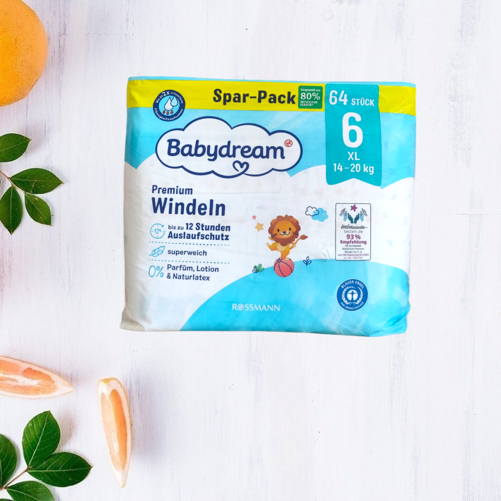 Підгузки Babydream Premium 6 14-20 кг 64 шт.