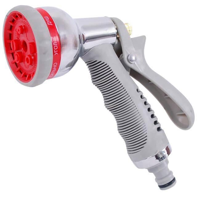 Пистолеты для полива Intertool режимы работы 8 пластик (122443)