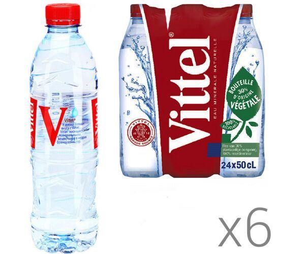 Минеральная вода негазированная VITTEL 6 шт. х 0,5 л (18533) - фото 2 Минеральная вода негазированная VITTEL 6 шт. х 0,5 л (18533) - фото 2
