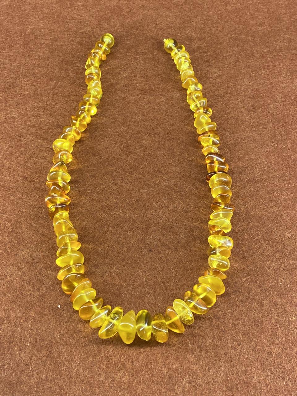 Ожерелье из янтаря лечебное 45 см (н-259) Ожерелье из янтаря лечебное 45 см (н-259)