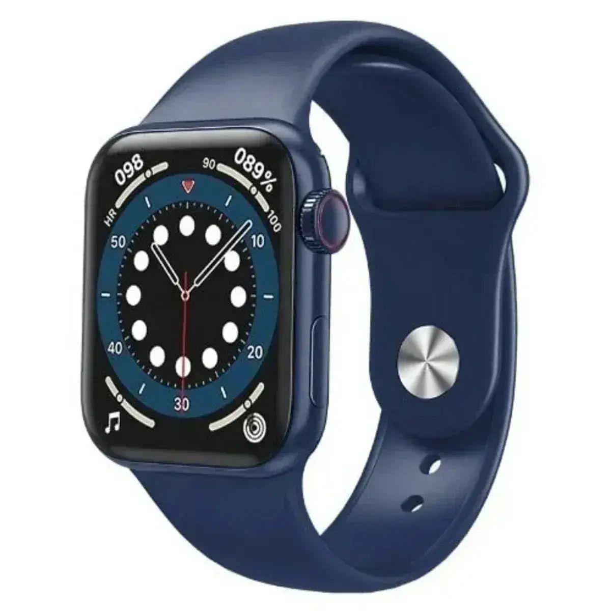 Смарт-часы Smart Watch 6 T500 IP67 34 M/128 M с функцией анти-вор микрофоном и синхронизацией сообщений Голубой (opt-32671) Смарт-часы Smart Watch 6 T500 IP67 34 M/128 M с функцией анти-вор микрофоном и синхронизацией сообщений Голубой (opt-32671)