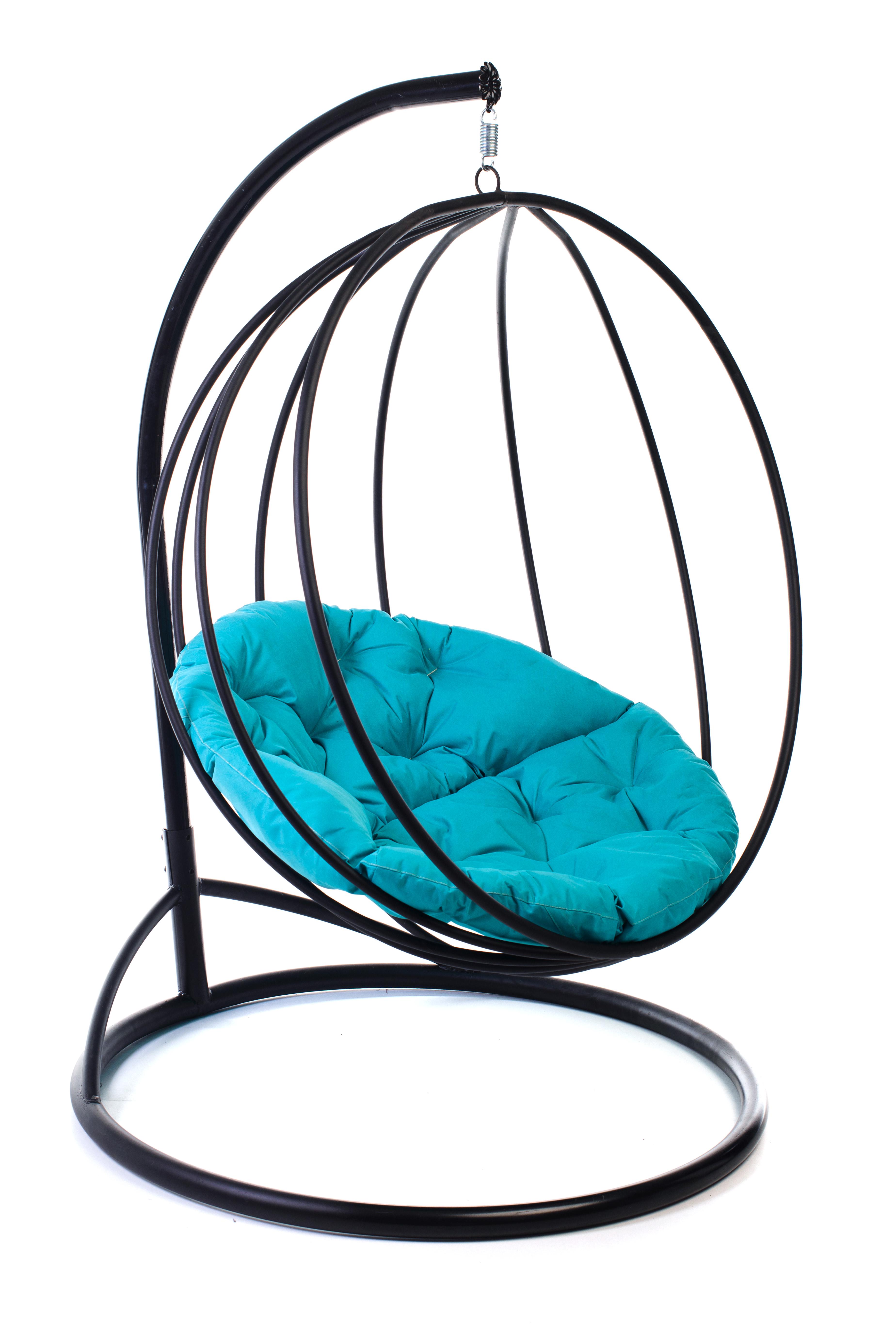 Крісло-кокон підвісне Biata Kospa з опорою 150 кг Бірюзовий (1350)