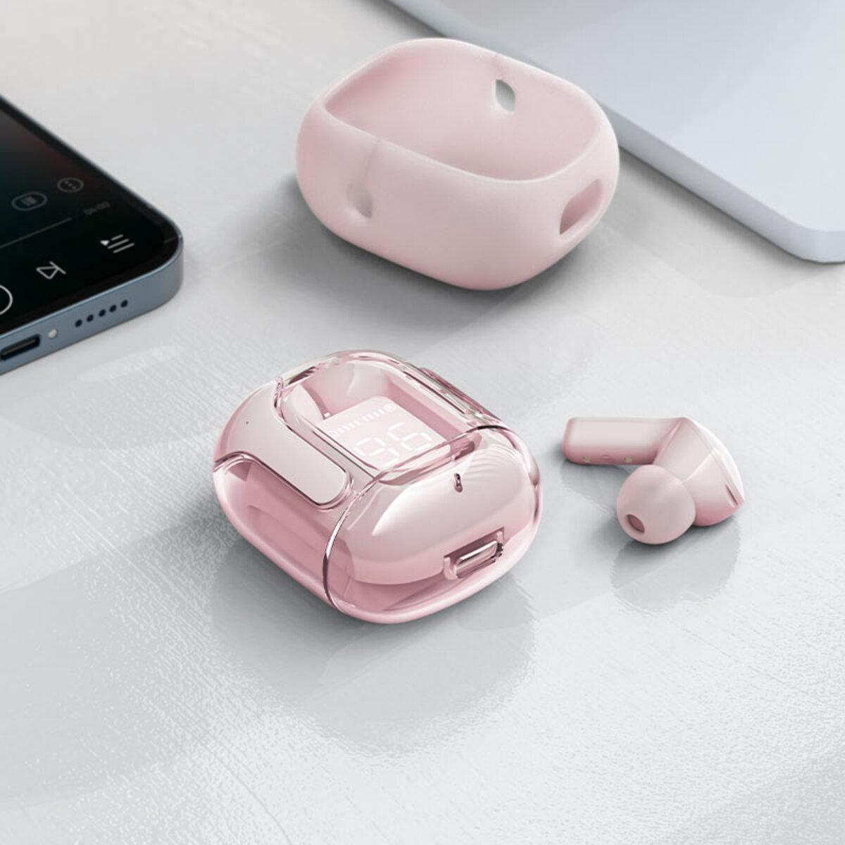 Навушники безпроводні ACEFAST T6 AFT6PL True wireless stereo headset Pink Lotus (573131) - фото 3
