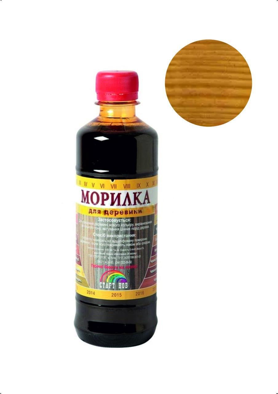 Морилка для дерева СТАРТ НОВ спиртова 0,4 л Дуб (28716172)