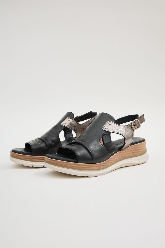 Босоніжки жіночі LONZA шкіряні р. 37 Чорний (199965) - фото 3 Босоніжки жіночі LONZA шкіряні р. 37 Чорний (199965) - фото 3