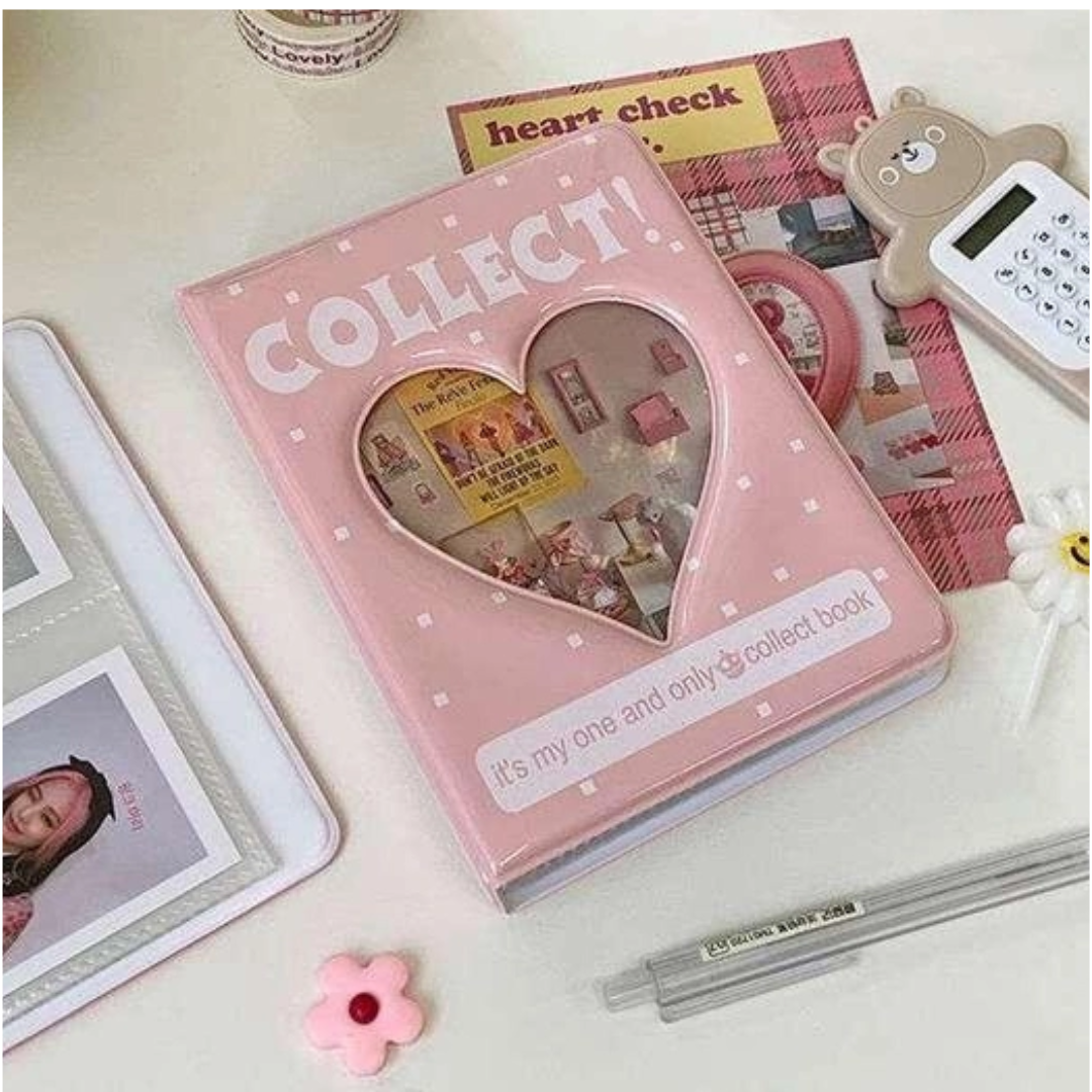 Биндер альбом для крор ломо карт 15х11х3 см Розовый Биндер альбом для крор ломо карт 15х11х3 см Розовый