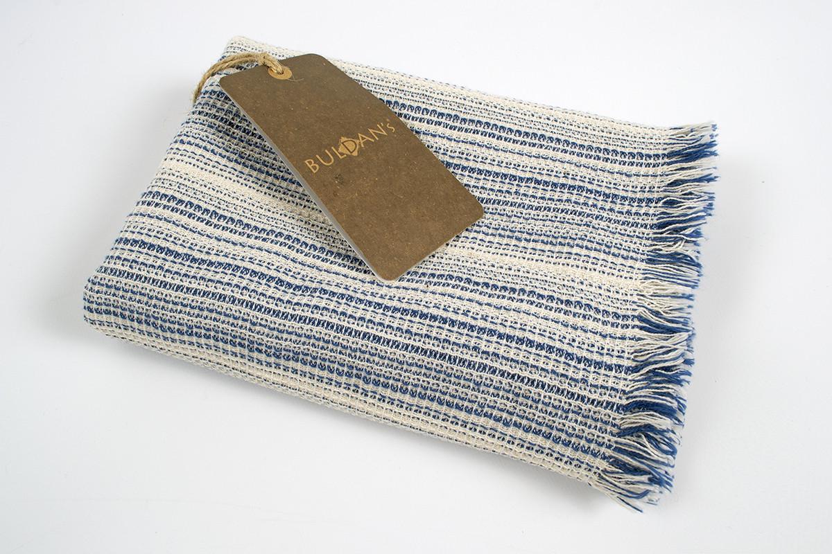 Полотенце вафельное Buldans Adel Mini-Waffle 45х95 Indigo (svt-2000022243896) - фото 1 Полотенце вафельное Buldans Adel Mini-Waffle 45х95 Indigo (svt-2000022243896) - фото 1