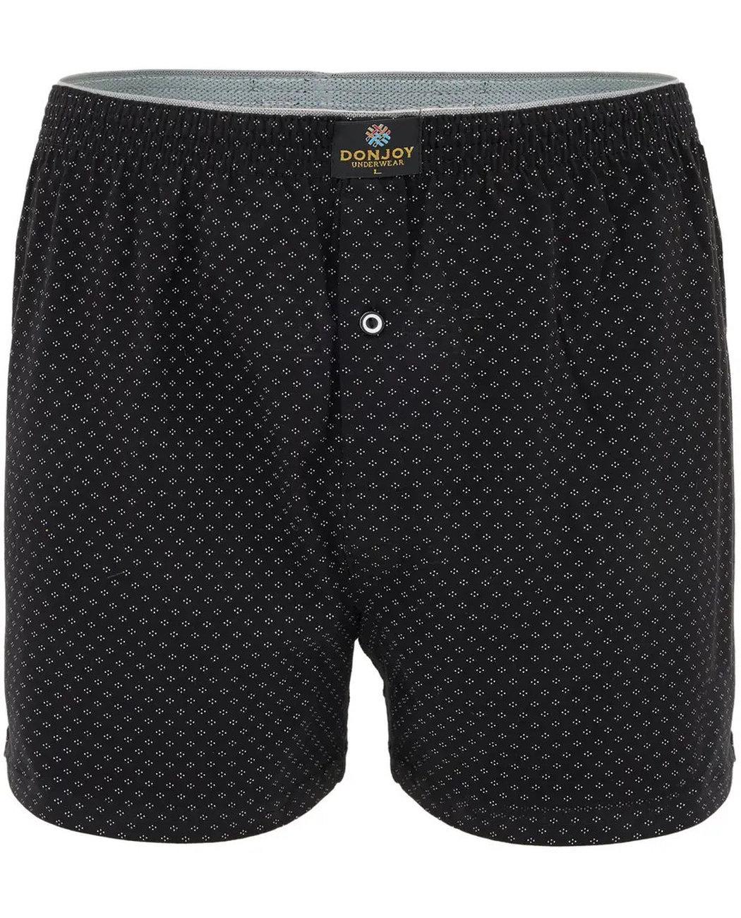 Трусы-шорты мужские семейные DonJoy DJ101.BLKDOTS Точки M Черный (8969419048341)