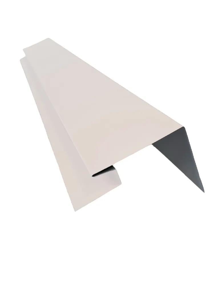 Наличник оконный SIMBUD глянцевый 2000 мм 0,45 мм RAL9003 (651732)