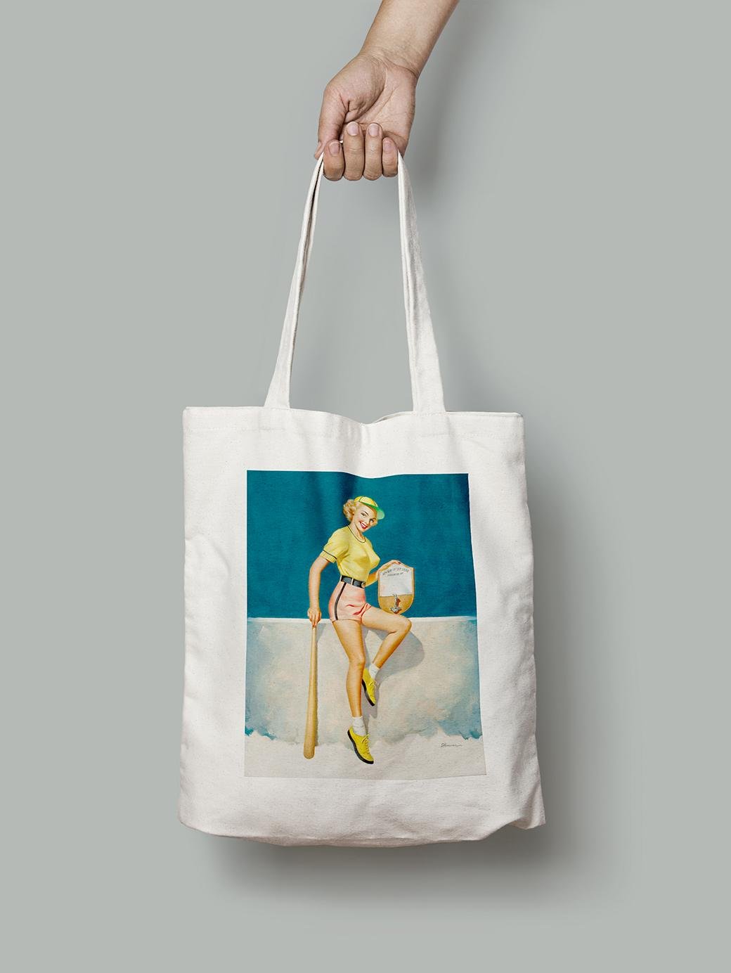 Эко-сумка Новичок года. Эдвард Д'Анкония шопер (pin_up010247_Bag)