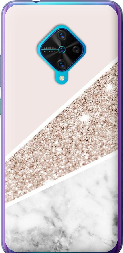 Чехол на Vivo V17 Пастельный мрамор (4342t-1819-42517)