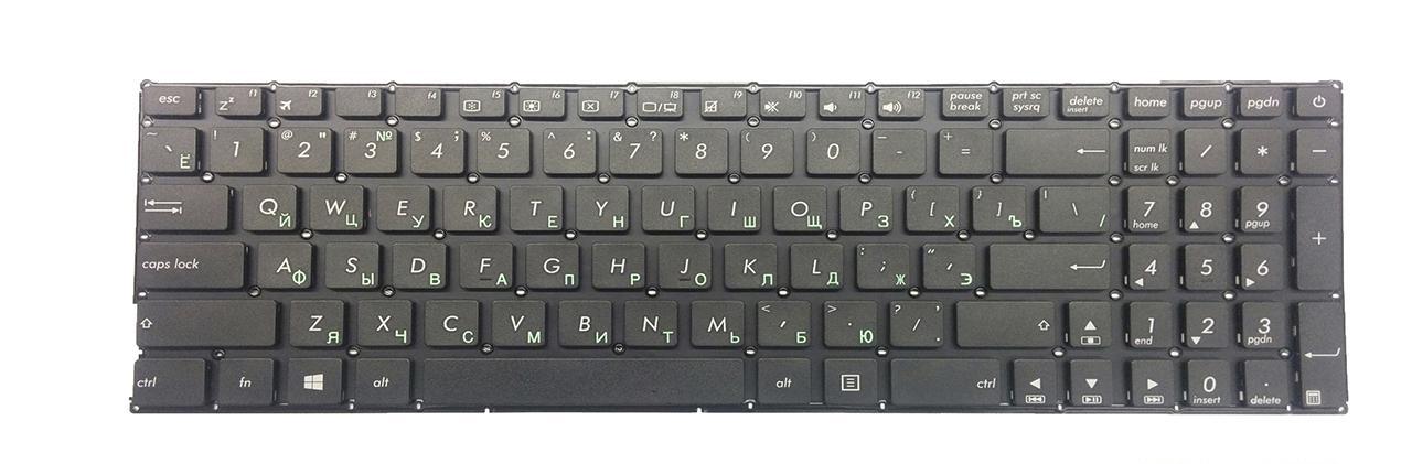 Клавиатура для ноутбука Asus A540 A540NV матовая (0KNB0-610TRU00)