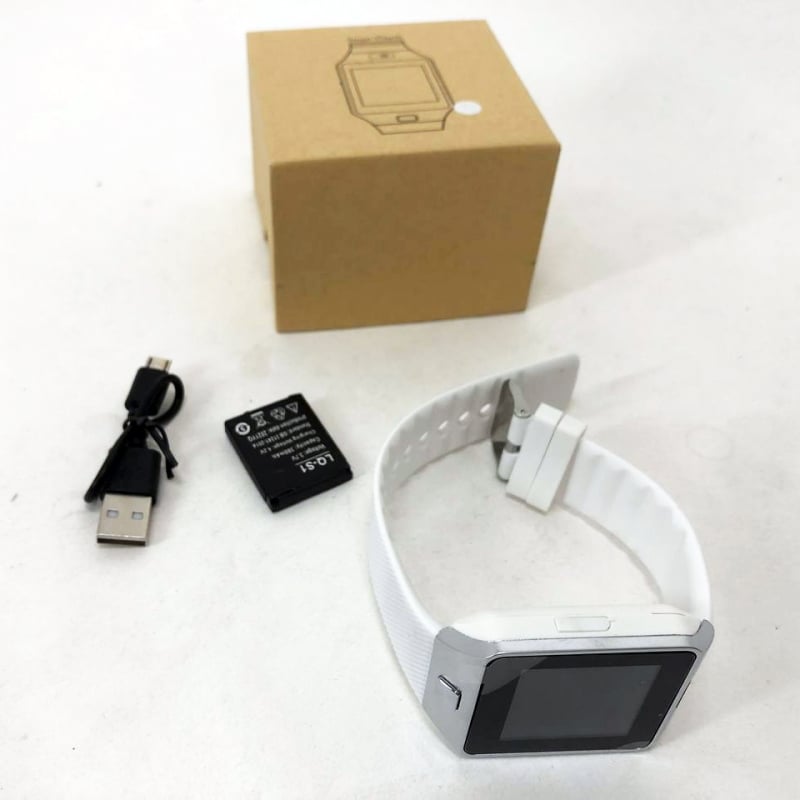 Смарт-годинник Smart Watch DZ09 White (tf4716) - фото 8