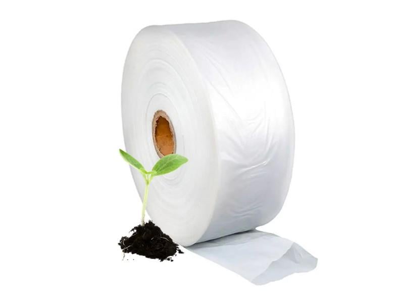 Рукав поліетиленовий для розсади 40 мкм 250 мм 500 м Білий (28080678) Рукав поліетиленовий для розсади 40 мкм 250 мм 500 м Білий (28080678)