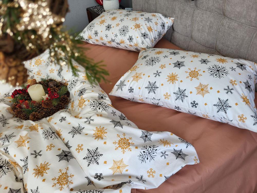 Комплект постельного белья Оазис cotton семейный Синий